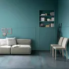 Tavolo da Pranzo Pieghevole Moderno in Legno e Metallo Made in Italy - Menelao Viadurini