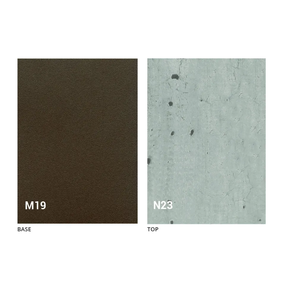 Tavolo da Pranzo Pieghevole Moderno in Legno e Metallo Made in Italy - Menelao Viadurini