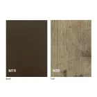 Tavolo da Pranzo Pieghevole Moderno in Legno e Metallo Made in Italy - Menelao Viadurini