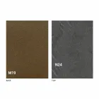 Tavolo da Pranzo Pieghevole Moderno in Legno e Metallo Made in Italy - Menelao Viadurini