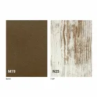 Tavolo da Pranzo Pieghevole Moderno in Legno e Metallo Made in Italy - Menelao Viadurini