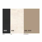 Tavolo da Pranzo Rotondo Allungabile in Ceramica Laminam Made in Italy - Lupetto Viadurini