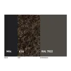 Tavolo da Pranzo Rotondo Allungabile in Ceramica Laminam Made in Italy - Lupetto Viadurini