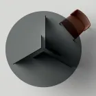 Tavolo da Pranzo Rotondo con Base e Piano in Vetro Made in Italy - Charles Viadurini