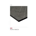 Tavolo da Pranzo Rotondo con Piano in Hpl Stratificato Made in Italy - Lingotto Viadurini