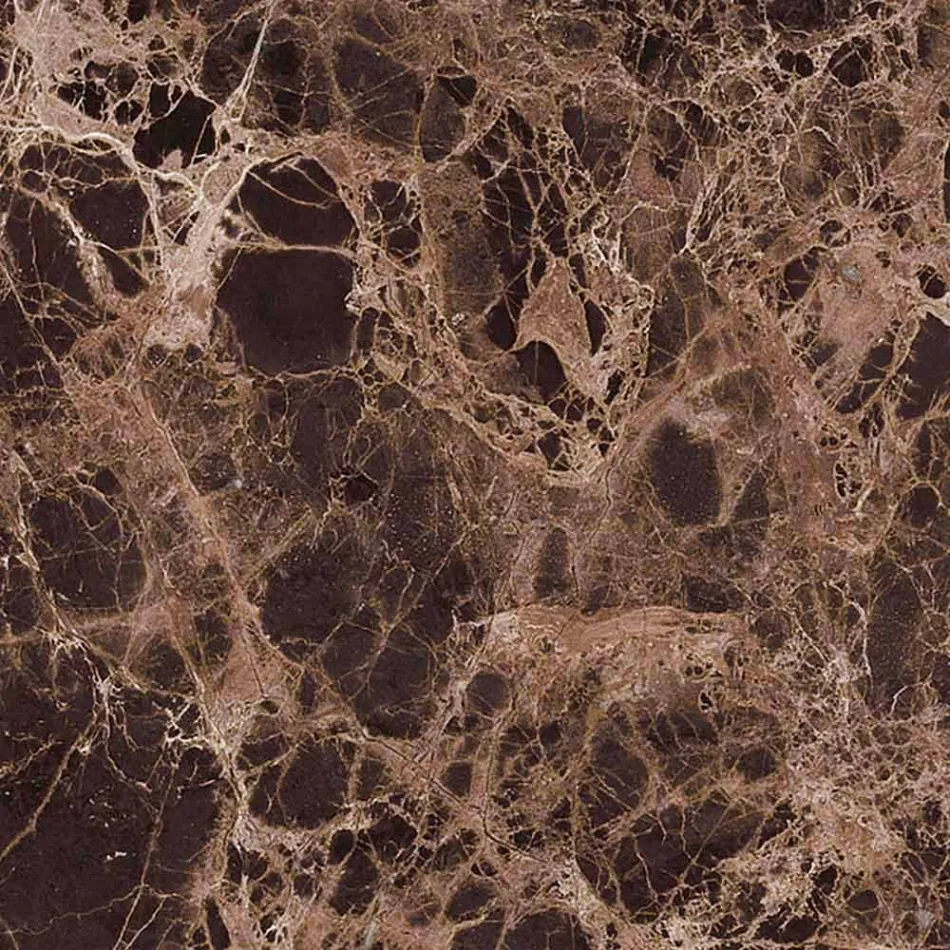 Tavolo da Pranzo Rotondo in Marmo e Alluminio Verniciato Made in Italy - Superbo Viadurini