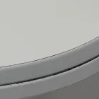 Tavolo da pranzo tondo classico in legno massello Oliva Viadurini