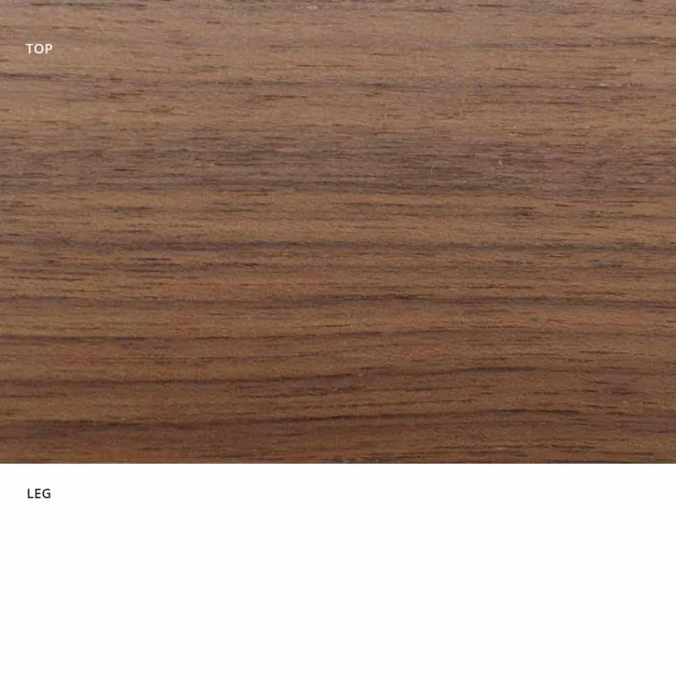 Tavolo da Pranzo Tondo con Piano Impiallacciato Made in Italy Pregiato - Dollars Viadurini