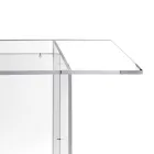 Tavolo dal Design Minimal in Plexiglass Trasparente Made in Italy - Selenia Viadurini