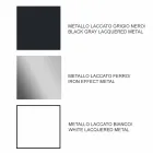 Tavolo Design Allungabile Fino a 294 cm in Legno e Metallo Made in Italy - Nuzzo Viadurini