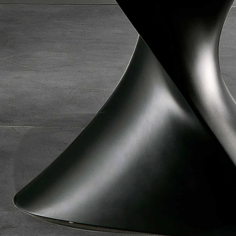 Tavolo di design moderno in vetroceramica prodotto in Italia, Clark Viadurini