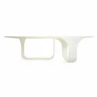 Tavolo di moderno design prodotto in Italia, Mirabello Viadurini