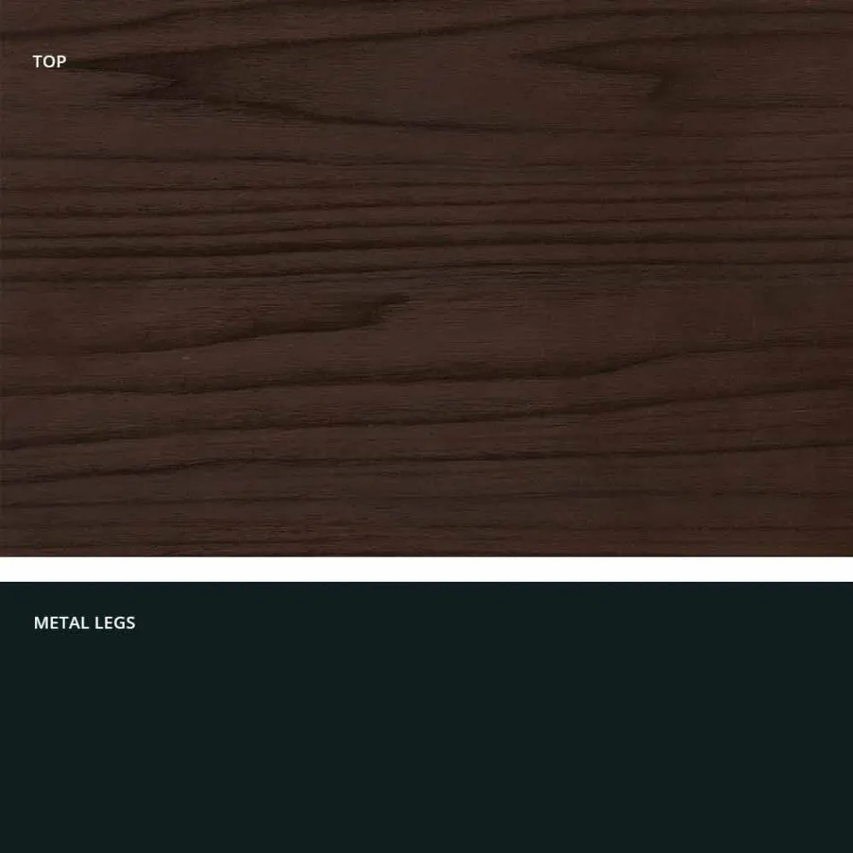 Tavolo estensibile moderno in legno melaminico made in Italy, Wilmer Viadurini