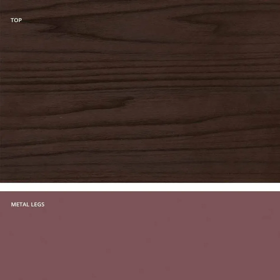 Tavolo estensibile moderno in legno melaminico made in Italy, Wilmer Viadurini