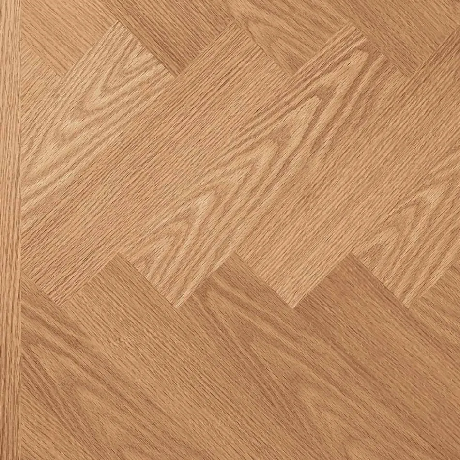 Tavolo Fisso 180x90 cm in Rovere e Base in Ferro - Legame Viadurini