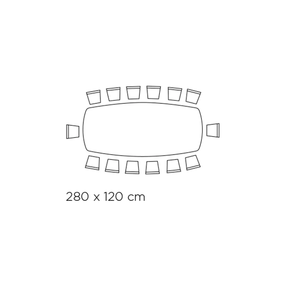 Tavolo Fisso in Ceramica Amazzonite Lucido Made in Italy - Grotta  Viadurini