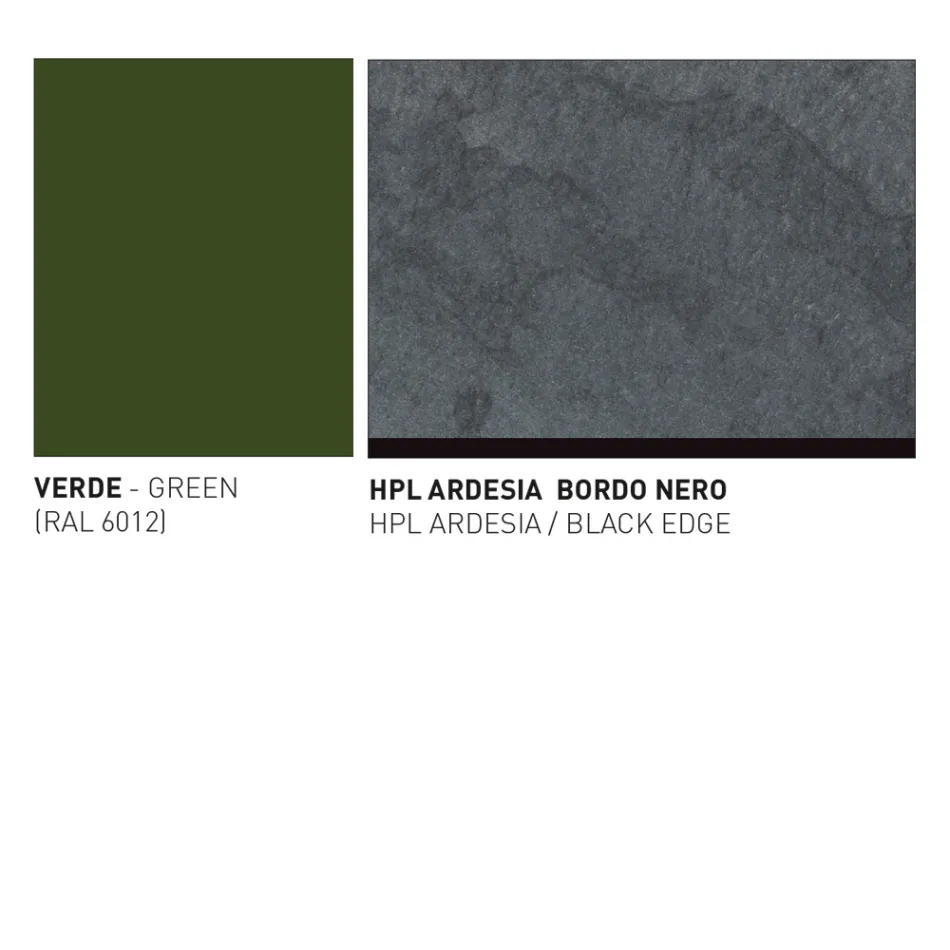 Tavolo Giardino con Seduta in Alluminio Made in Italy - Plinto by Varaschin Viadurini