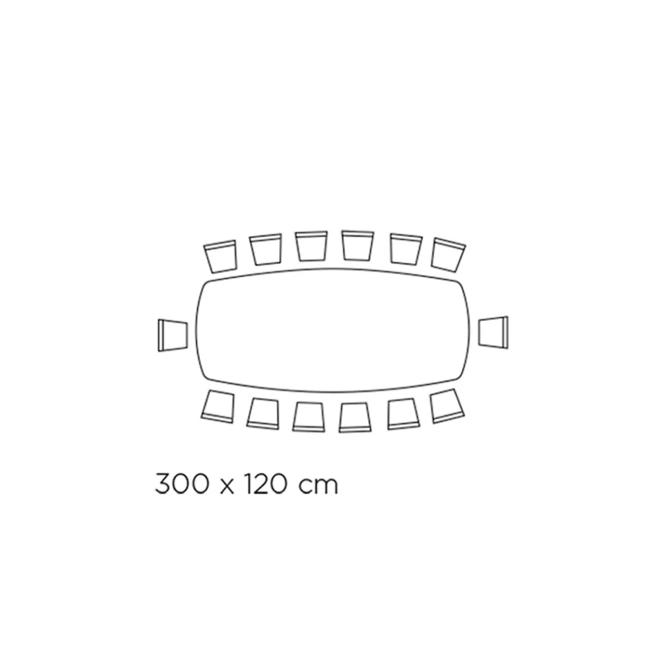 Tavolo in Ceramica Nero Greco Lucido Made in Italy - Grotta  Viadurini