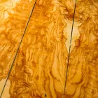 Tavolo in legno di olivo e vetro forma quadrata Portofino Viadurini