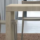 Tavolo in Legno Laminato Allungabile Fino a 470 cm Made in Italy – Gordito Viadurini
