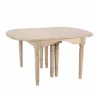 Tavolo in Legno Massello Allungabile Fino a 382 cm Homemotion - Brindisi Viadurini