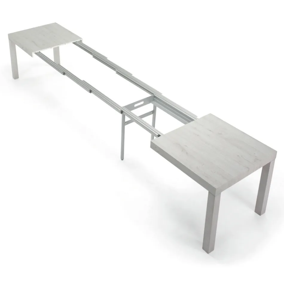 Tavolo in Legno Melaminico Allungabile Fino a 470 cm Made in Italy – Gordito Viadurini