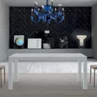 Tavolo in Legno Melaminico Allungabile Fino a 470 cm Made in Italy – Gordito Viadurini