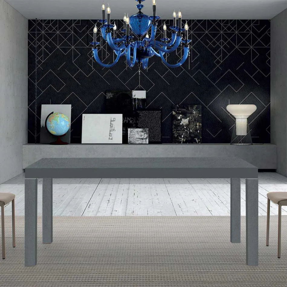 Tavolo in Legno Melaminico Allungabile Fino a 470 cm Made in Italy – Gordito Viadurini