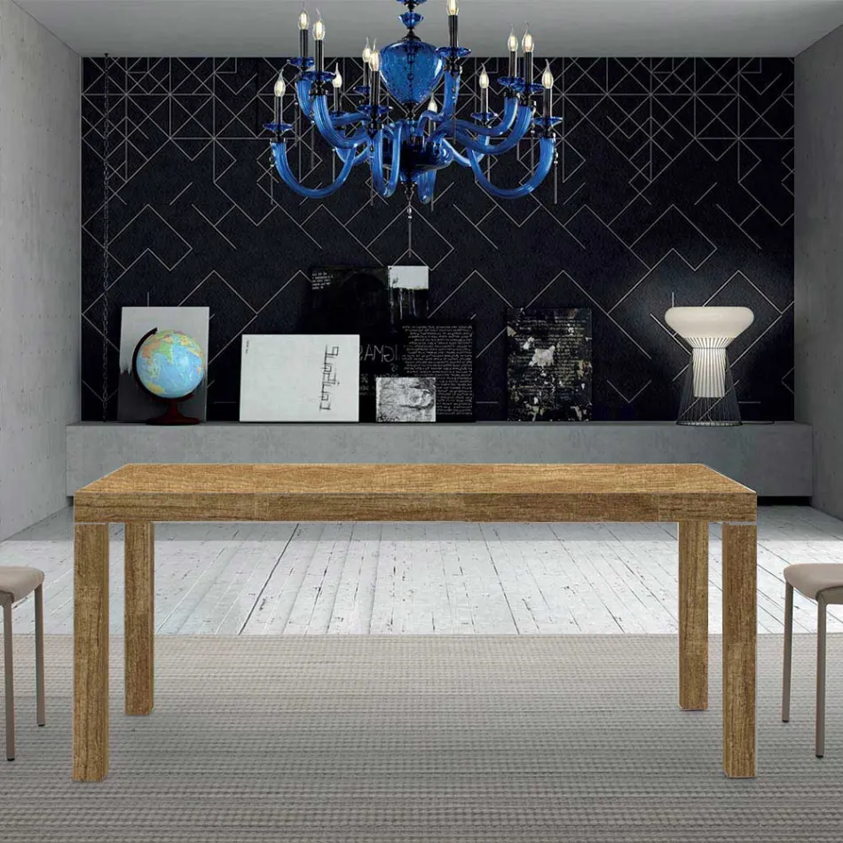 Tavolo in Legno Melaminico Allungabile Fino a 470 cm Made in Italy – Gordito Viadurini