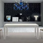 Tavolo in Legno Melaminico Allungabile Fino a 470 cm Made in Italy – Gordito Viadurini