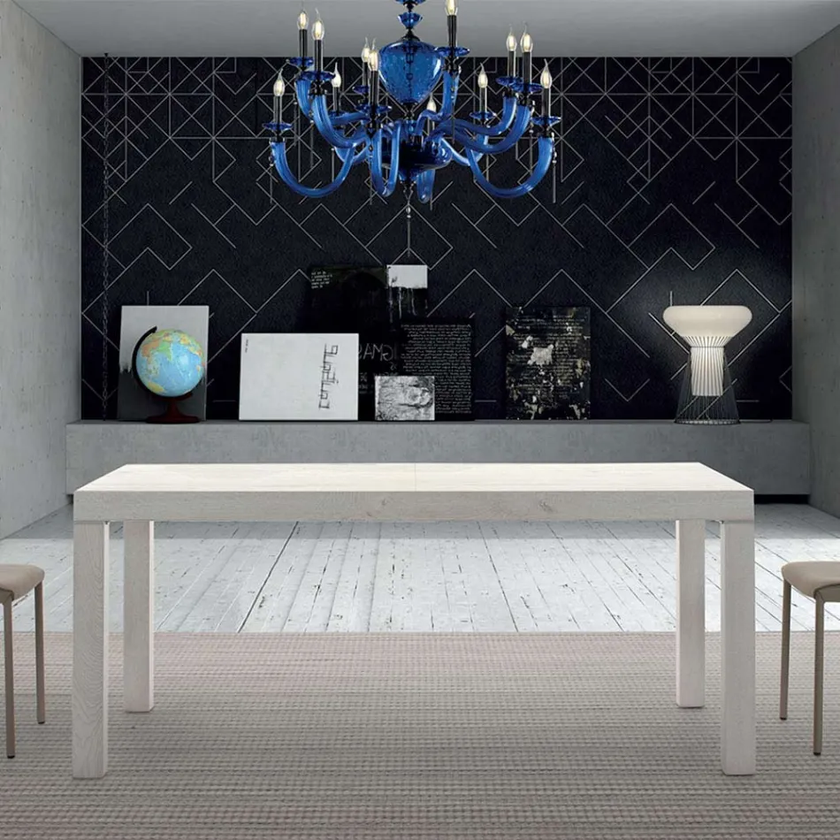 Tavolo in Legno Melaminico Allungabile Fino a 470 cm Made in Italy – Gordito Viadurini