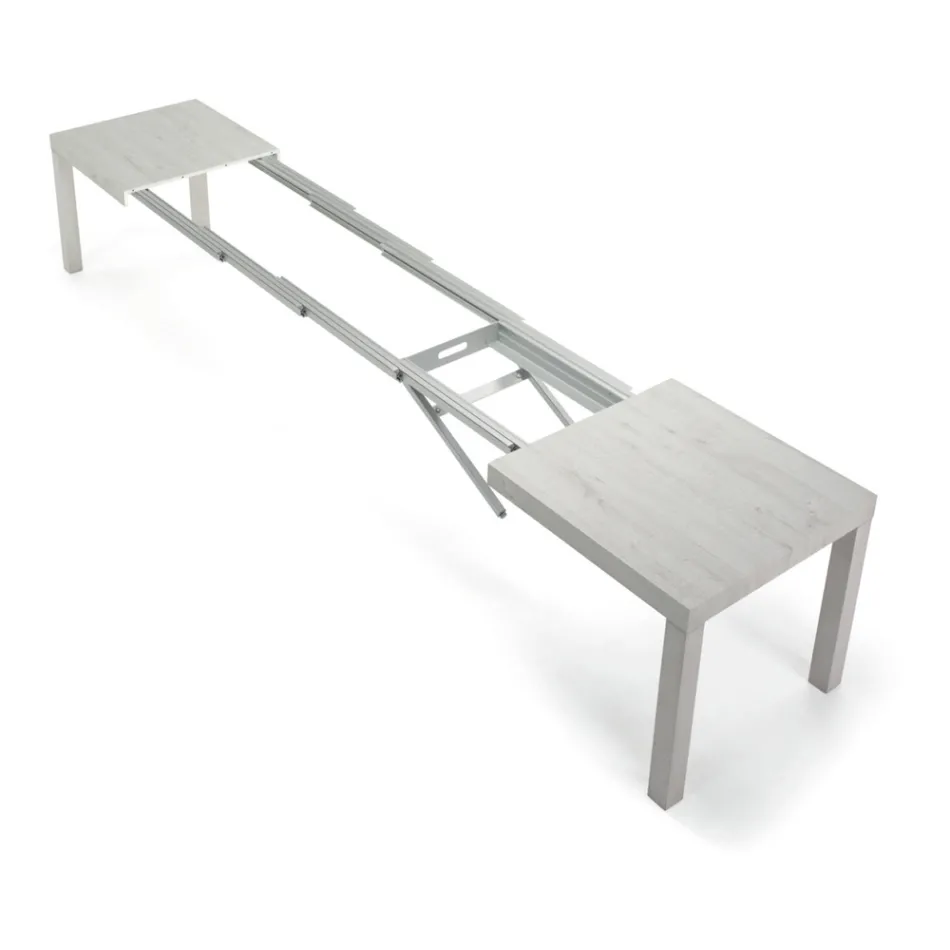 Tavolo in Legno Melaminico Allungabile Fino a 470 cm Made in Italy – Gordito Viadurini