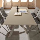 Tavolo in Vetro Allungabile, dal Design Moderno - Marliana Viadurini
