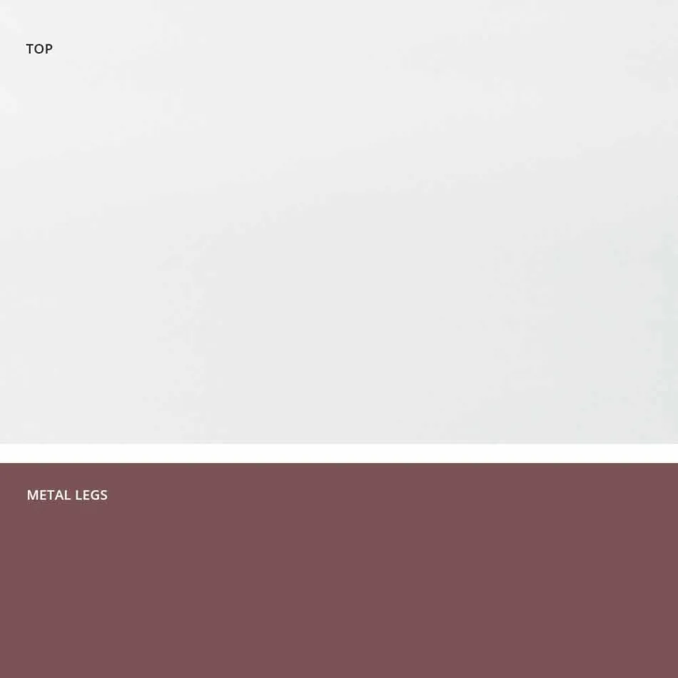 Tavolo in vetro temperato di design moderno fatto in Italia, Mitia Viadurini