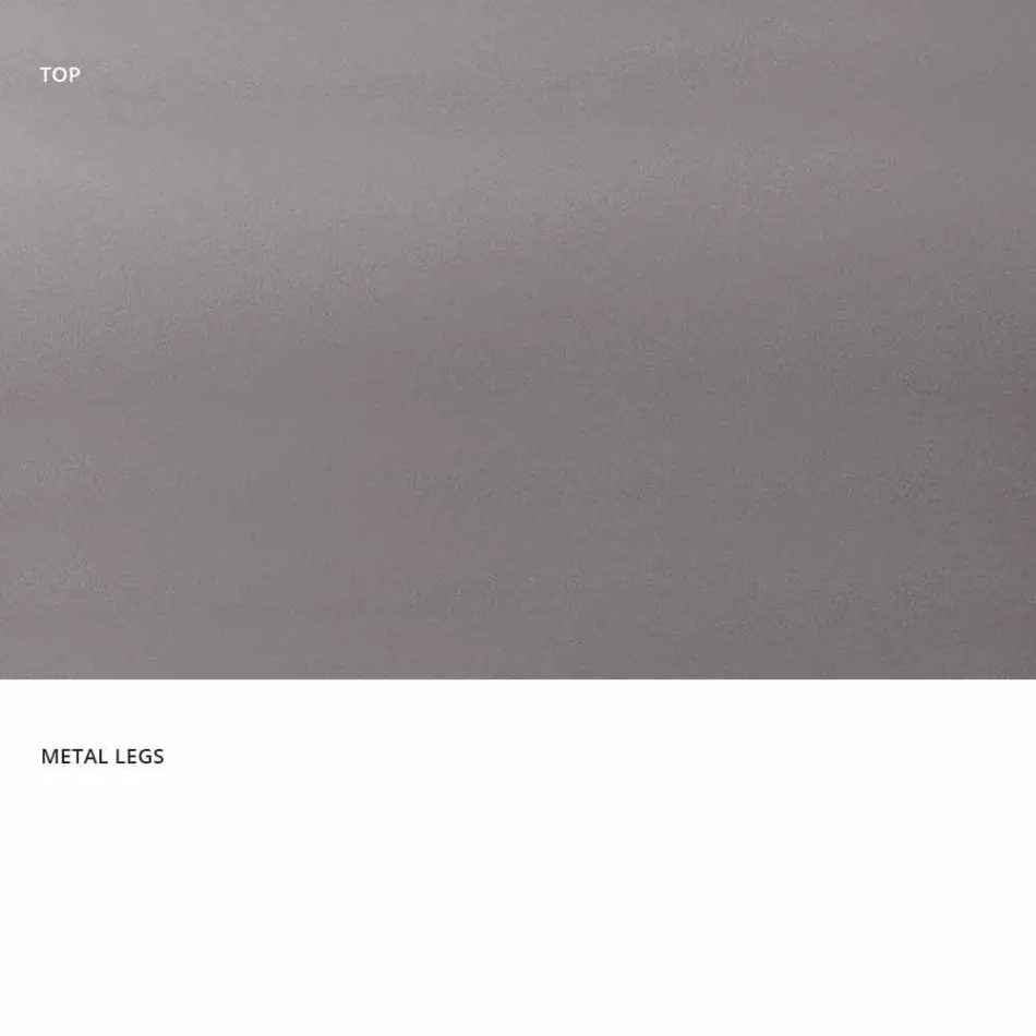 Tavolo in vetro temperato di moderno design prodotto in Italia, Clark Viadurini