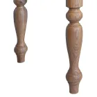 Tavolo Indoor con Piano e Gambe in Rovere Realizzato in Italia – Geolier Viadurini