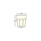 Tavolo Luminoso di Design da Esterno in Polietilene e Hpl Made in Italy - Pucca Viadurini