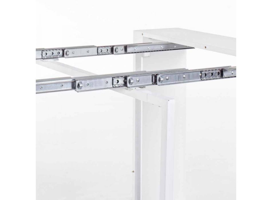 Tavolo Moderno Allungabile Fino a 270 cm in Mdf Laccato Homemotion - Cush Viadurini