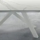 Tavolo Moderno Allungabile Fino a 278 cm in Ceramica Made in Italy – Settimmio Viadurini