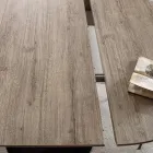 Tavolo per Sala da Pranzo con Piano Rotondo Allungabile Fino a 170 cm - Moreno Viadurini