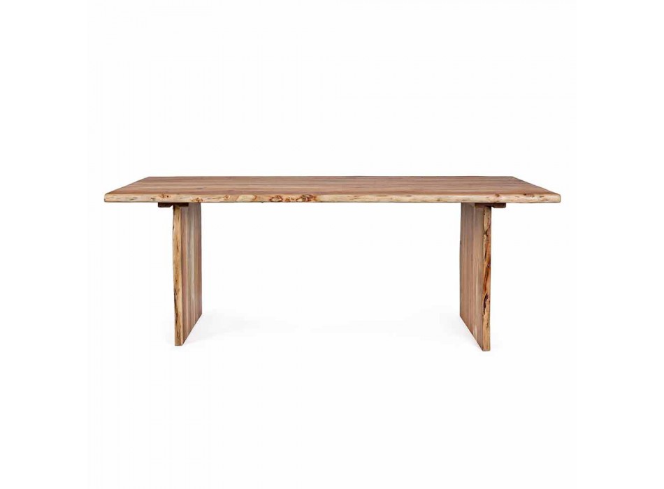Tavolo per Sala da Pranzo Moderno in Legno di Acacia Homemotion - Pinco Viadurini