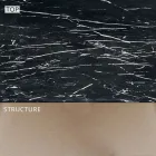 Tavolo Pranzo da Giardino in Alluminio e Hpl o Gres, Varie Finiture - Filomena Viadurini