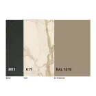 Tavolo Pranzo Rotondo con Piano Allungabile a 180 cm Made in Italy - Muschio Viadurini