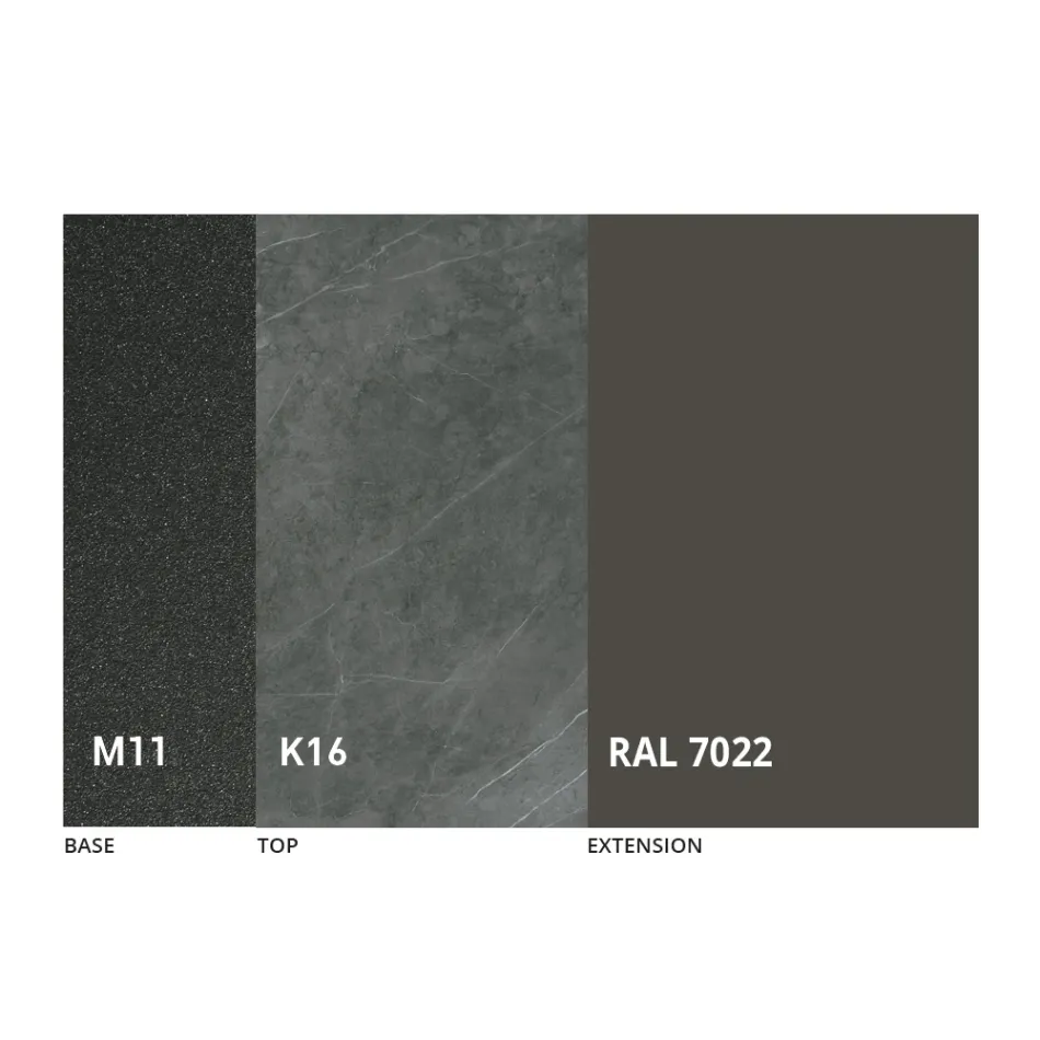 Tavolo Pranzo Rotondo con Piano Allungabile a 180 cm Made in Italy - Muschio Viadurini