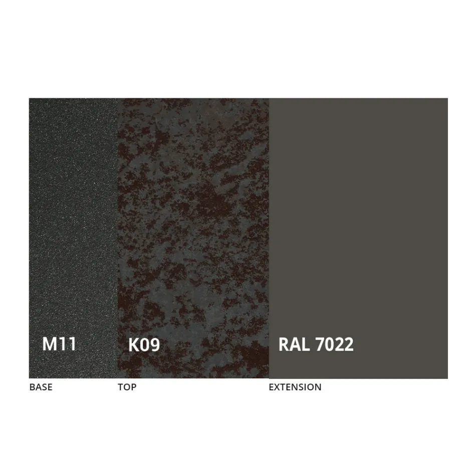 Tavolo Pranzo Rotondo con Piano Allungabile a 180 cm Made in Italy - Muschio Viadurini