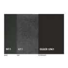 Tavolo Pranzo Tondo Allungabile a 270 cm in Ceramica Made in Italy - Muschio Viadurini