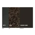 Tavolo Pranzo Tondo Allungabile a 270 cm in Ceramica Made in Italy - Muschio Viadurini