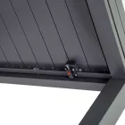 Tavolo Quadrato Allungabile a 180 cm Realizzato in Alluminio - Pennarello Viadurini