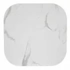 Tavolo Quadrato da Sala da Pranzo, Piano in HPL - Ottocento by Slide Viadurini