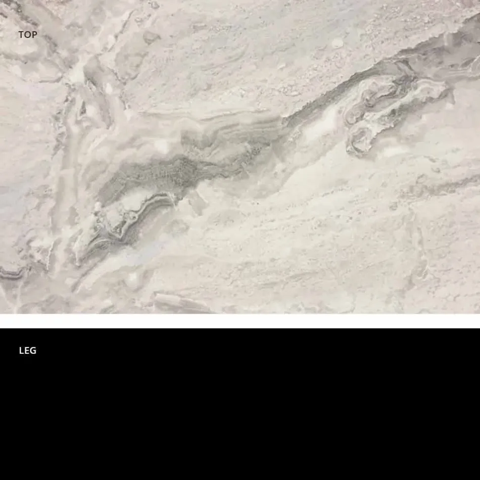 Tavolo Quadrato da Sala da Pranzo, Piano in HPL - Ottocento by Slide Viadurini